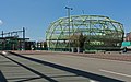 Alphen aan den Rijn, estacionamiento de bicicletas cerca de la estación