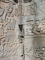 Bas-relief du Bayon