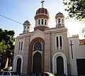 Stolnica Loretske Matere božje. Začasno označena kot Velika cerkev mesta Mendoza od leta 1934 zaradi propada stare stolnice, uničene v potresu leta 1861.