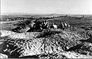 חיילים מחטיבה 8 לפני ההתקפה השמינית על משטרת עיראק סווידן הנראית ברקע, נובמבר 1948.