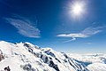 Mont Blanc View from L'Aguille du Midi