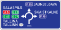 Preliminary direction indicator