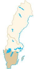 A região histórica da Götaland