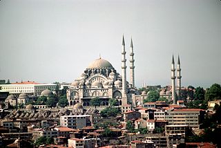Вид на мечеть с Галатской башни