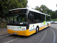 VDL Citea CLF 120 „272“ der HEAG mobiBus am Ostbahnhof (damals Linie L)