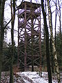 Aussichtsturm in Wahlde am Rand der Dammer Berge