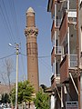 The Leaning Minaret seen from a street