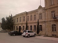 Здание Азербайджанского музея медицины, расположенный в здании лечебницы, в которой с 1914 по 1917 год работал врачом Нариман Нариманов