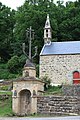 Le calvaire-fontaine de Coatnant (1644, par Roland Doré), vue d'ensemble).