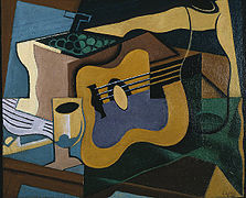 Juan Gris, Natura morta amb guitarra (1920)