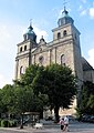 2005 : ancienne abbatiale de Malmedy, abbaye partiellement détruite.