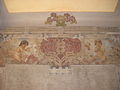 Casa Guazzoni, affreschi dell'acquarellista Paolo Sala nell'androne