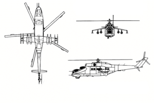 Mi-24 전개도