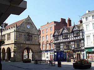 Old Market Hall an markes