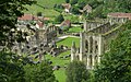 Rievaulx Abbey viewed from Rievaulx Terrace (NT)