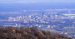 San Gillio seen from Mount Musinè.