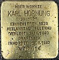 Stolperstein Karl Hornung