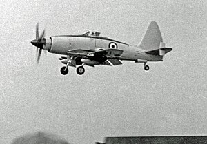 Wyvern TF Mk.2 na Farnborough Air Show v roce 1953