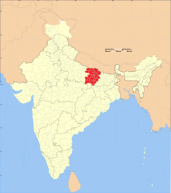 Verspreiding van Bhojpuri