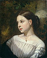 Portrett av ung jente