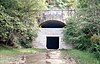 A picture of the southern entrance to the Engaña Tunnel