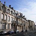 Cours Léopold, façades École de Nancy