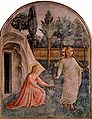 Noli me tangere, ок. 1437 – 1446, Музей „Сан Марко“ (Флоренция)