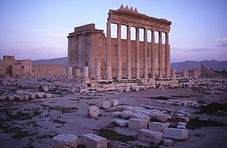 Vue du temple.