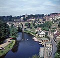 River Nidd and railway viaduct at Knaresborough