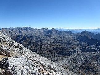 Blick vom Großen Hundstod über die Hochfläche des Steinernen Meeres