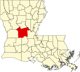 Koort vun Rapides Parish