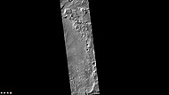 Da Vinci (Martian crater), as seen by CTX camera (on Mars Reconnaissance Orbiter)