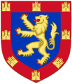 Escudo de armas de Alfonso de Brienne.