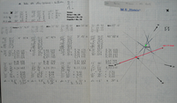 Astronomische Schiff-Standort Berechnung, 3 Fixsterne + Planet