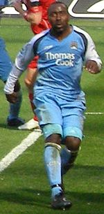 Darius Vassell i Manchester City