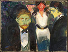 Jealousy. 1907. 75 × 98 cm. Munch Museum, Oslo