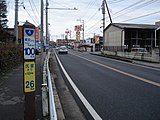 起点より100 km地点 （栃木県宇都宮市雀の宮・現道区間）