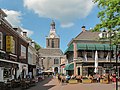 Meppel, Turm (de Meppeler toren) in der Straße