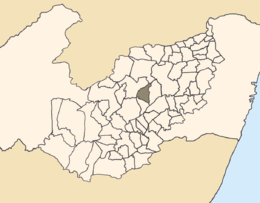 Tacaimbó – Mappa
