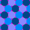 Truncated hexagonal tiling (ignoring colors: p6m)