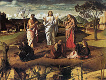 Transfiguration by Giovanni Bellini. c. 1480