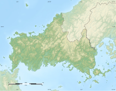 六連島の位置（山口県内）