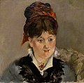 Édouard Manet: Alice Legouvé im Lehnstuhl, um 1875