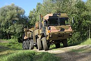 Австралійський HX45M 10x10, сконфігурований як важкий евакуатор