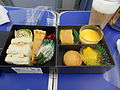 間食時間帯の便に提供される「Premium SABO」の一例（2012年8月4日、羽田→岡山便）