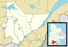 Forges du Saint-Maurice is located in Central Quebec