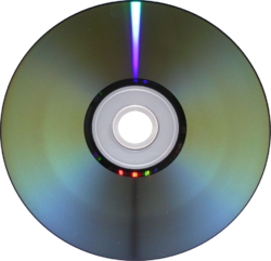 DVD-R read/write side