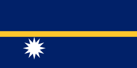 Flag of Nauru Anidenit Naoero