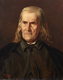 Rückert portrait by Bertha Froriep (1864)