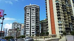 Buildings along Isla Verde Ave. in Carolina